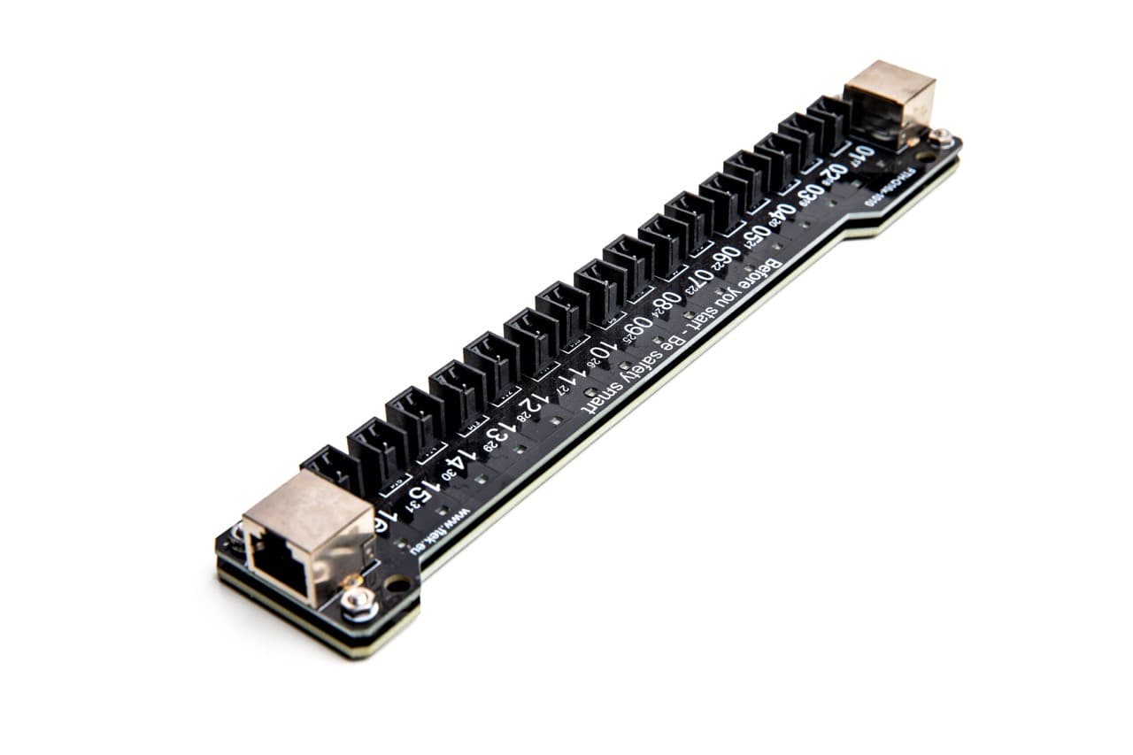 QuickConnect 16 Channel RAIL with 2 RJ-45